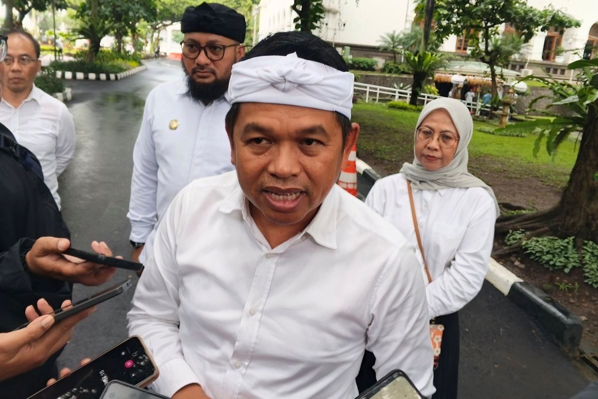 Gubernur Jawa Barat Dedi Mulyadi. (Dok. KOMPAS.com/Faqih Rohman Syafei)