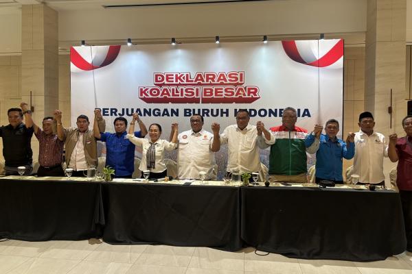 Koalisi Besar Buruh Indonesia Dideklarasikan untuk Kawal Revisi UU Ketenagakerjaan