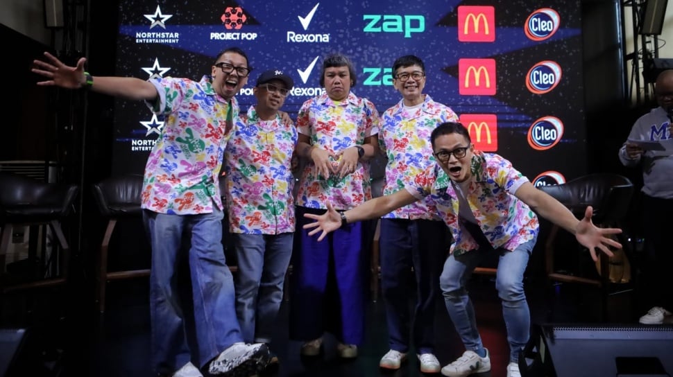Project Pop Rayakan 30 Tahun Berkarya Lewat Konser di Jakarta