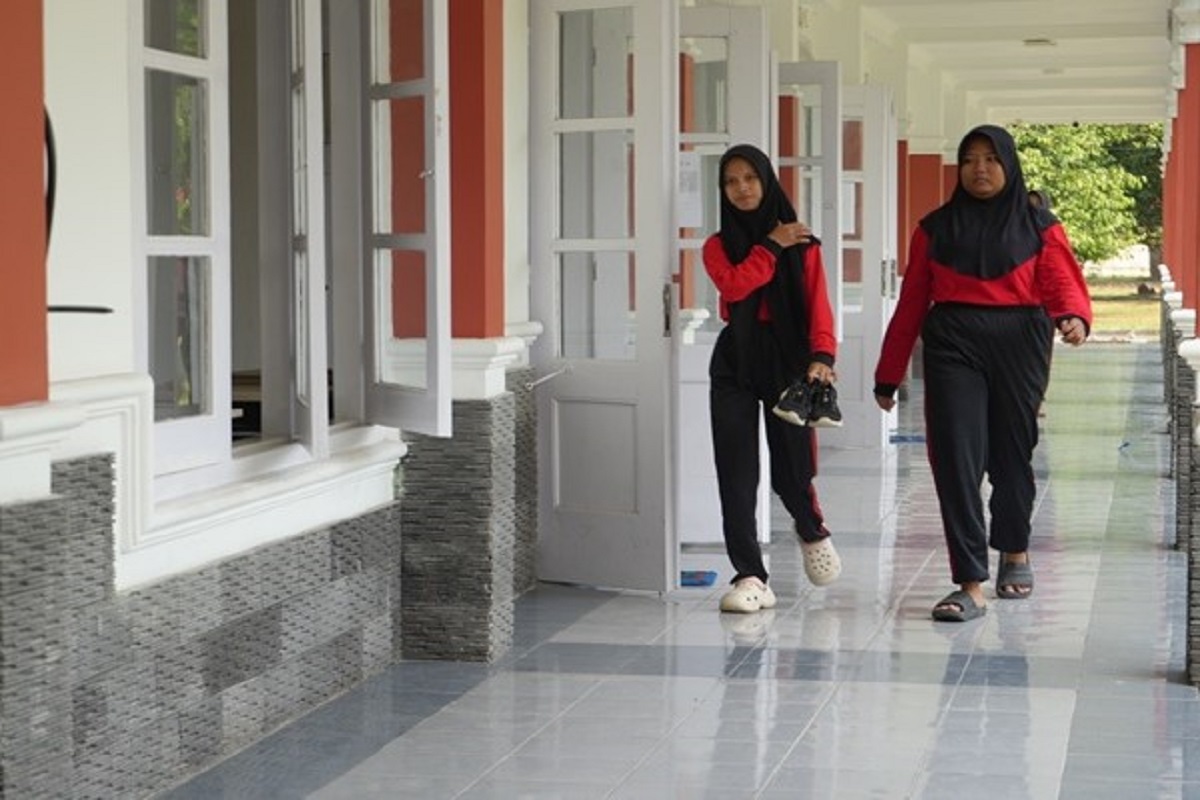 Siswa di Sekolah Rakyat Bantul/Istimewa