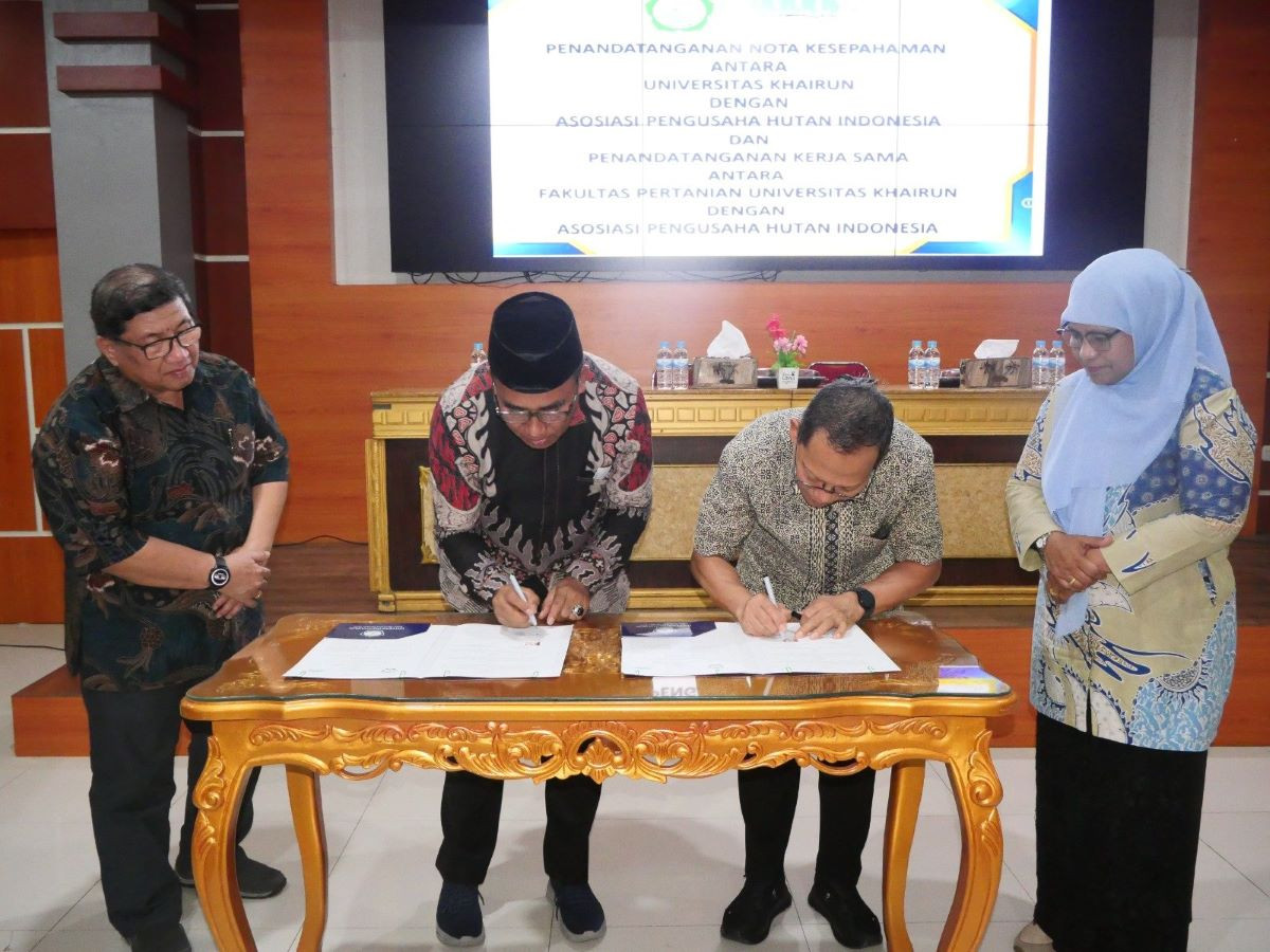 APHI dan Universitas Khairun Perkuat Kerja Sama di Bidang Kehutanan