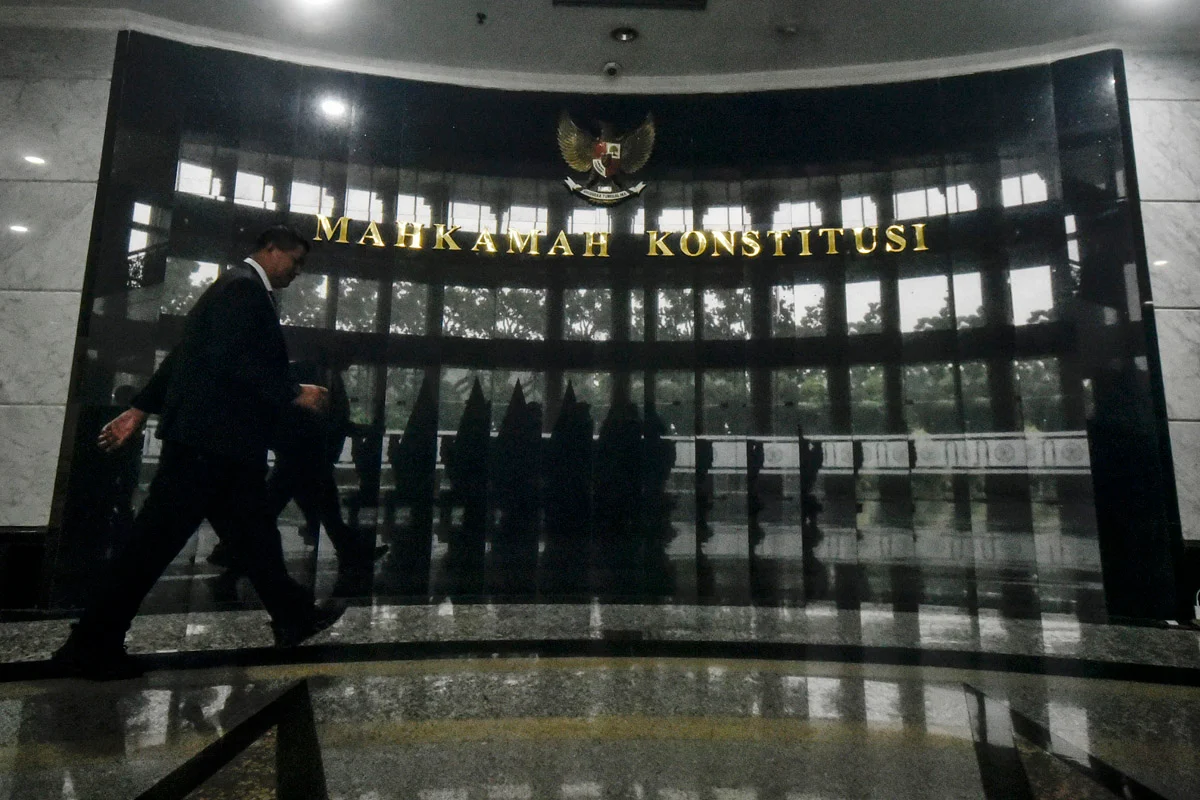 Gedung Mahkamah Konstitusi di Jakarta, 25 Mei 2026. Tempo/Imam Sukamto