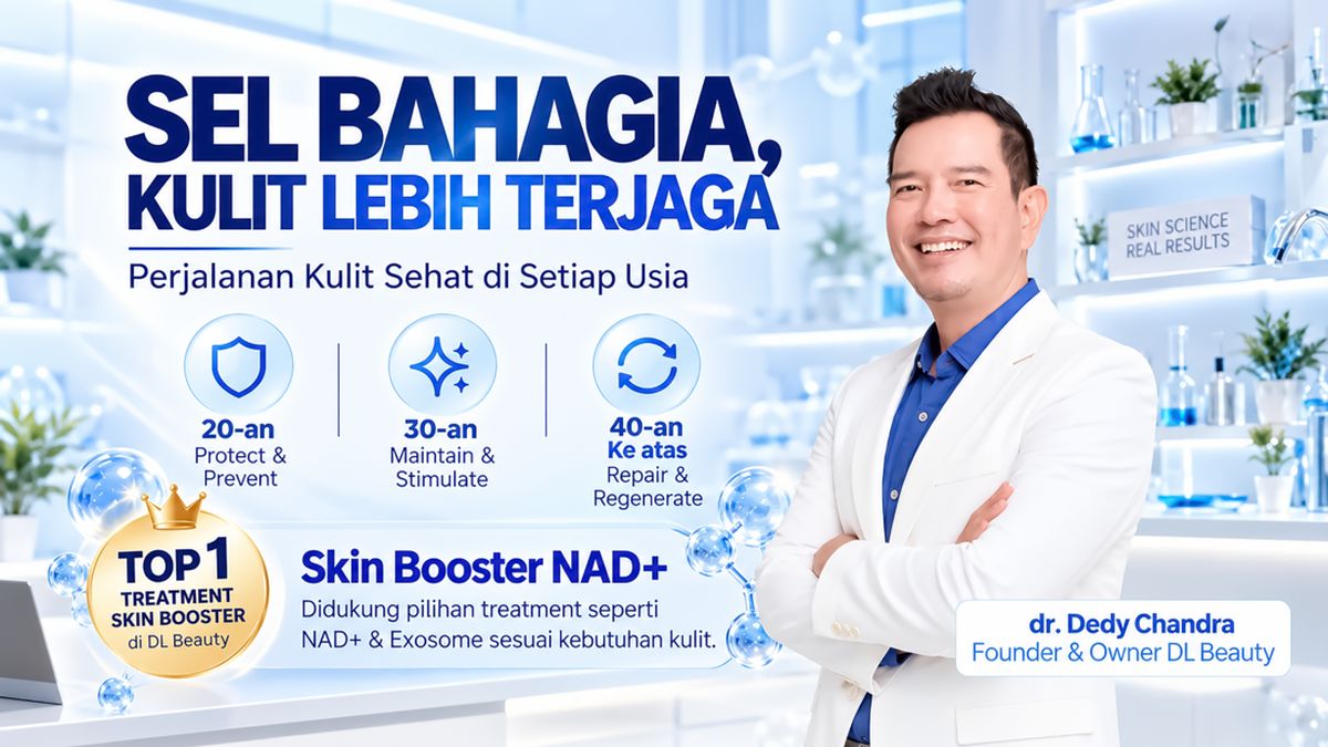 Apakah Emosi Positif Dapat Membantu Kulit Tetap Muda? Simak Penjelasannya
