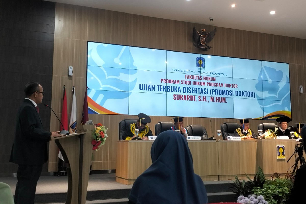 Sukardi Raih Gelar Doktor setelah Teliti Nalar Hakim dalam Kasus Korupsi Kolektif
