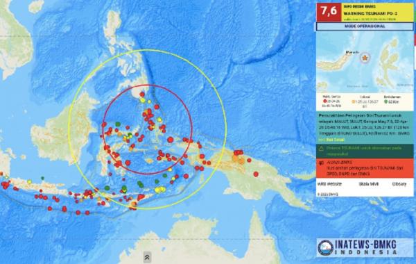 Gempa Bumi Dahsyat Melanda Bitung, Sulawesi Utara: Ancaman Tsunami Mengintai