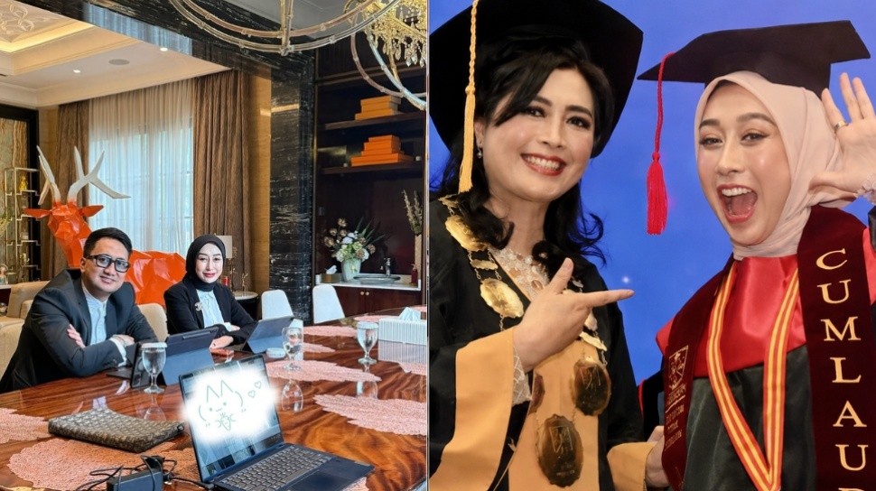 Reza Gladys raih gelar Magister Biomedik [Instagram/rezagladys]