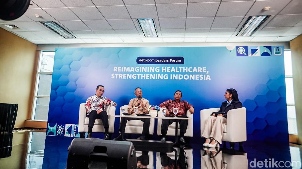 Foto: detikcom Leaders Forum (Sasa Rahmadhani/detikHealth)