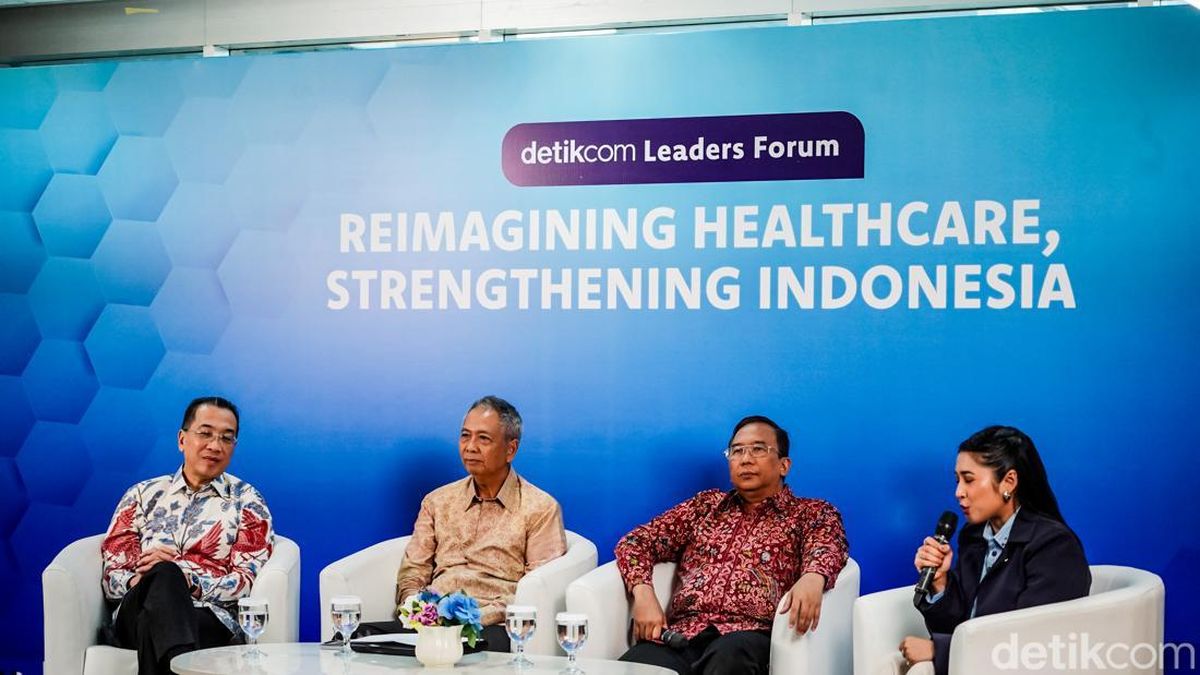 detikcom Leaders Forum Foto: Sasa Rahmadhani/detikHealth