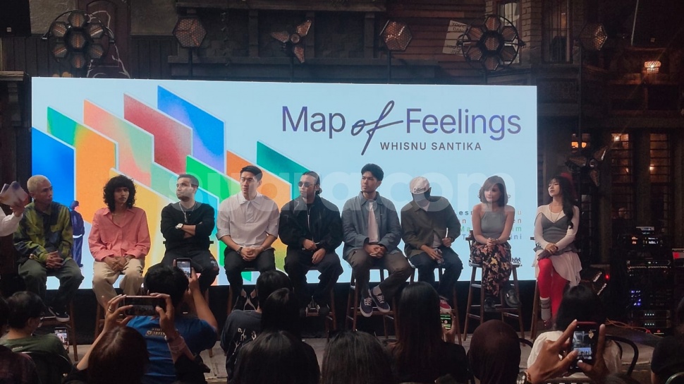 Whisnu Santika Luncurkan Album "Map of Feelings" dengan Kolaborasi Menarik