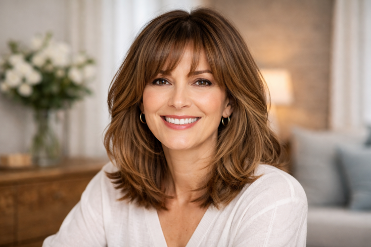 Gaya Rambut yang Kembali Populer: Curtain Fringe, Rahasia untuk Tampil Lebih Muda