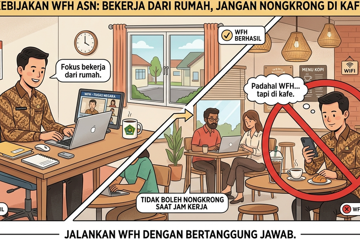 Revolusi Kerja ASN: WFH Jumat Ubah Paradigma di Indonesia