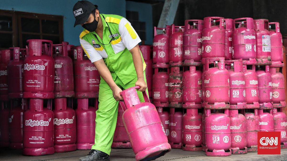 Harga Bright Gas Turun, Tabung Pink 5,5 Kg Jadi Rp103 Ribu
