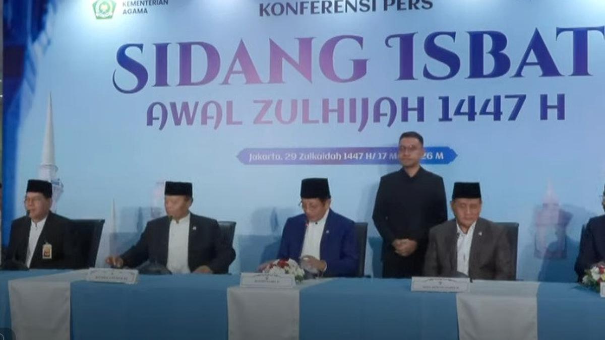 Keputusan Sidang Isbat: Idul Adha Jatuh pada Rabu, 27 Mei 2026