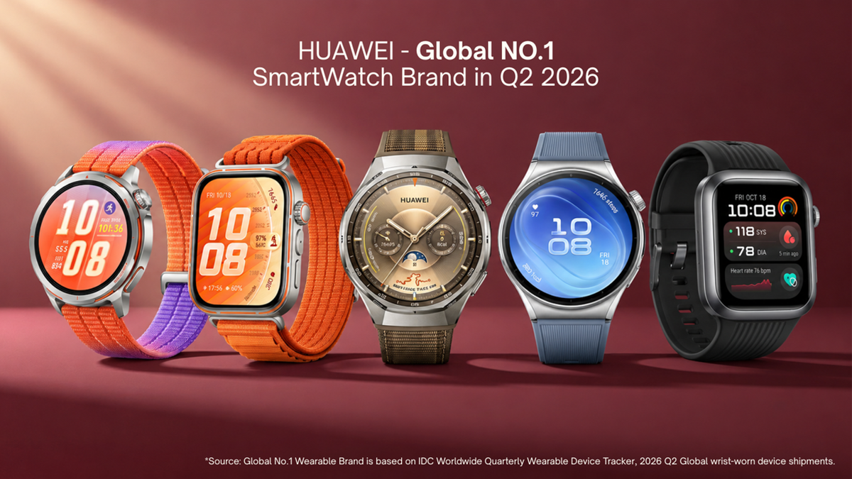 HUAWEI Memimpin Pasar Smartwatch Global untuk Kesehatan dan Olahraga