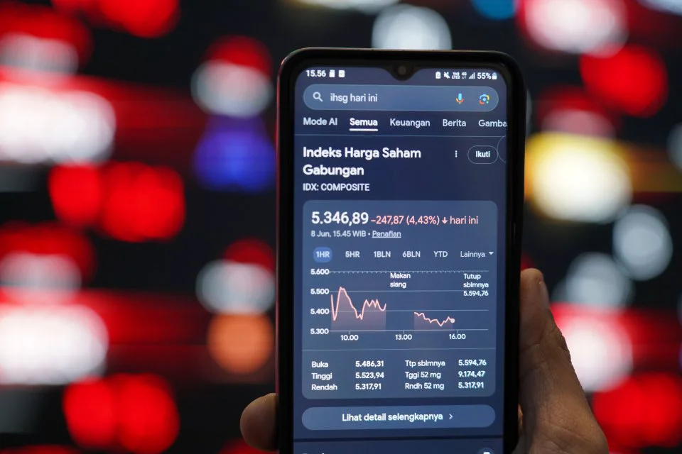 IHSG Tertekan ke Level 6.298, Saham MNC Tumbang Signifikan