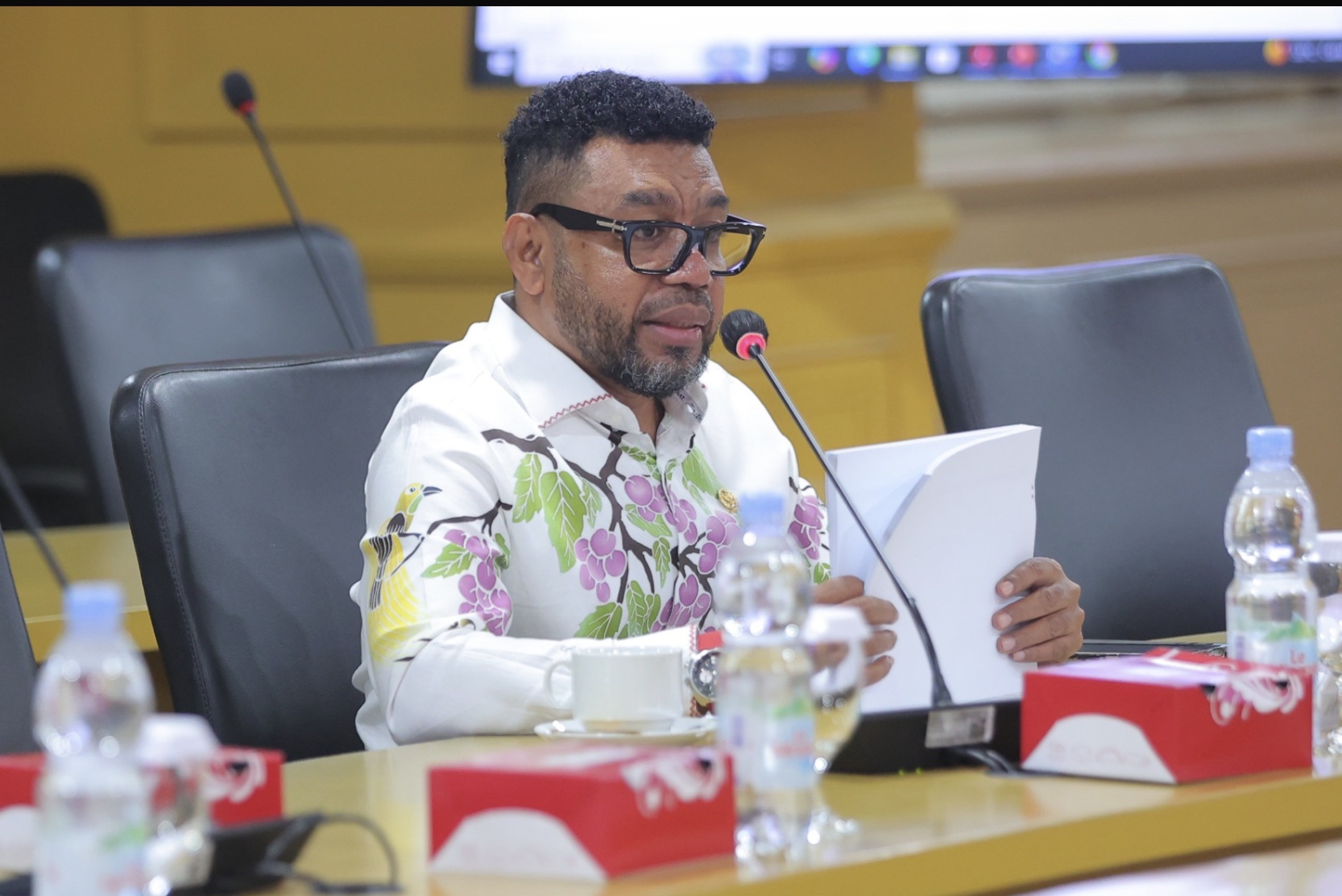 Senator Filep Desak Segera Disahkan RUU Perampasan Aset untuk Atasi Korupsi