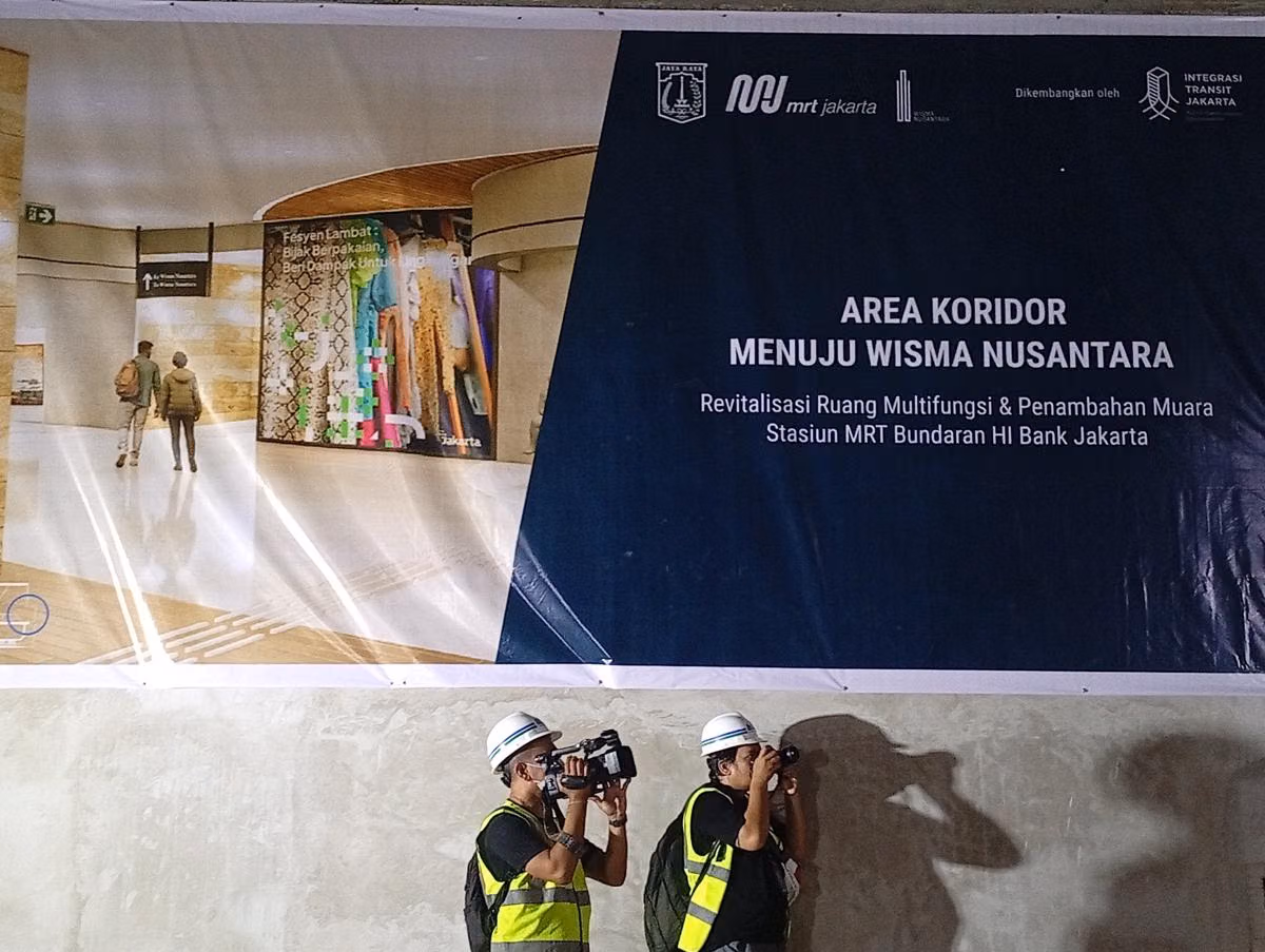 Jalur Pejalan Kaki Bawah Tanah di Bundaran HI, Solusi Nyaman untuk Pengunjung