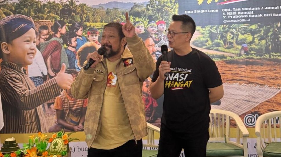 Jamal Mirdad Luncurkan Lagu Nasi Hangat, Soroti Pentingnya Gizi Anak Indonesia