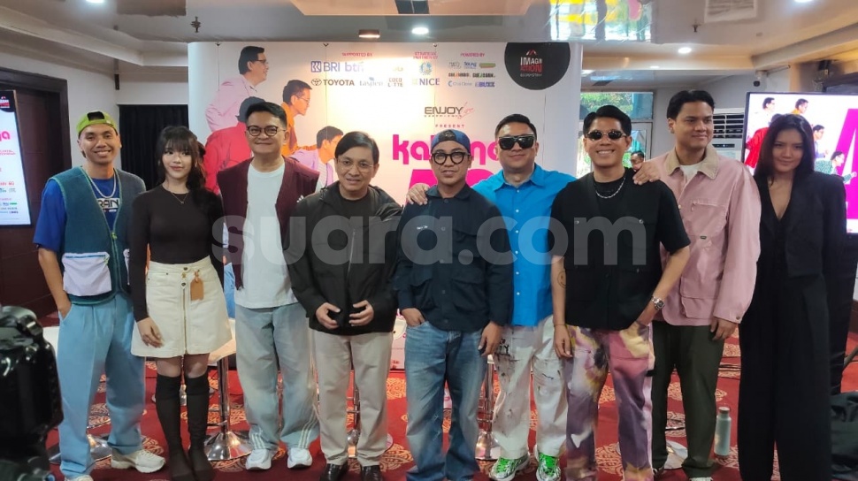 Kahitna bersama RAN, Monita Tahalea hingga Tiara Andini di Kuningan, Jakarta Selatan pada Rabu, 3 September 2026