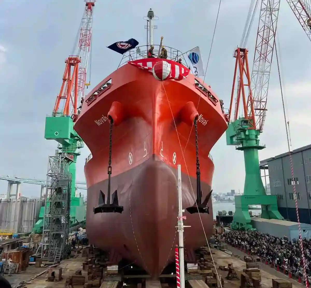 Peluncuran Kapal Baru CDI: Boreas Awali Rute Baru Asia-Eropa