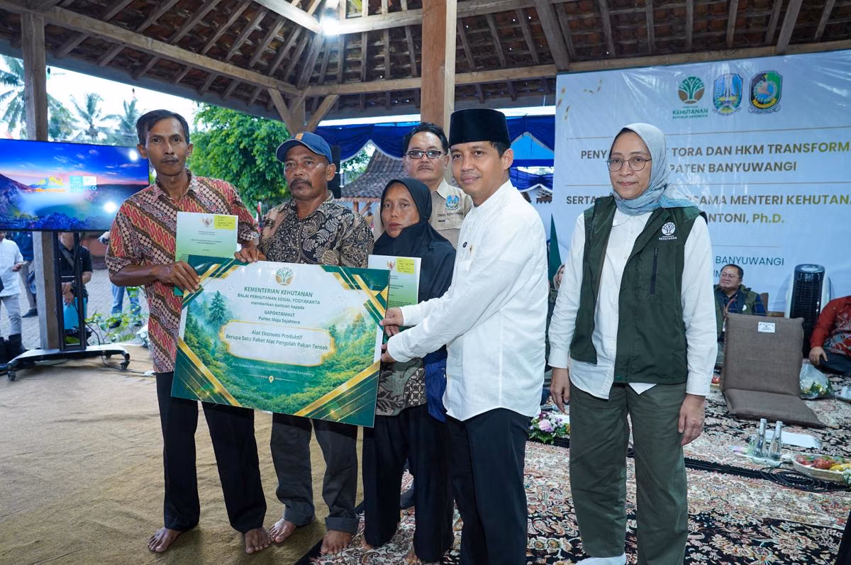 Kementerian Kehutanan Capai 3,11 Juta Hektare TORA untuk Masyarakat
