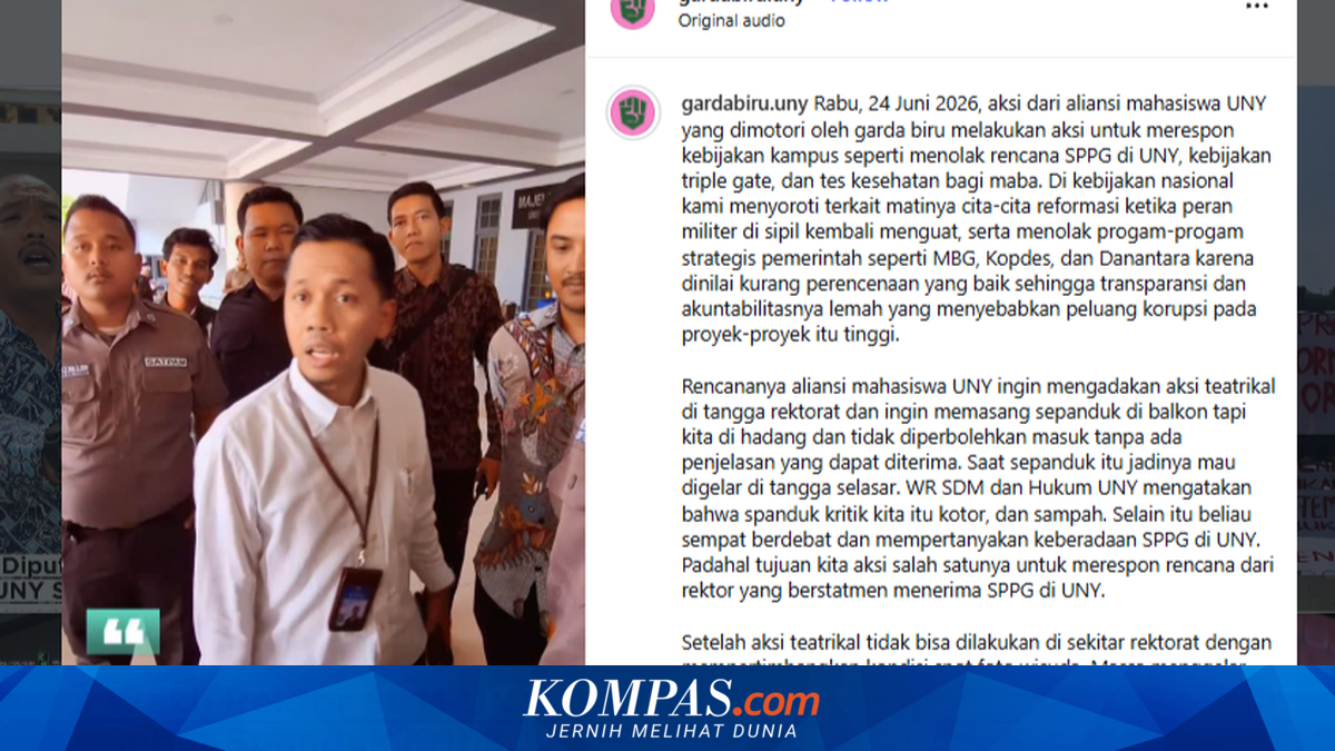 Koordinator Mahasiswa UNY Siap Bertemu Pihak Kampus Setelah Debat dengan Wakil Rektor