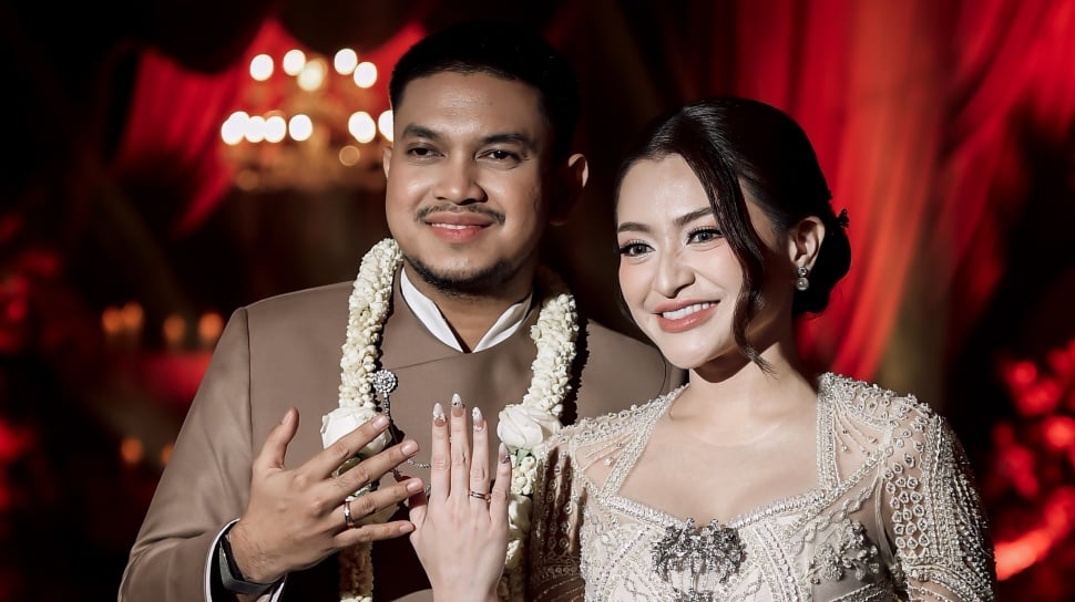 Pernikahan Nathalie Holscher dan Arief Fadli Viral, Capai 75 Juta Tayangan di TikTok