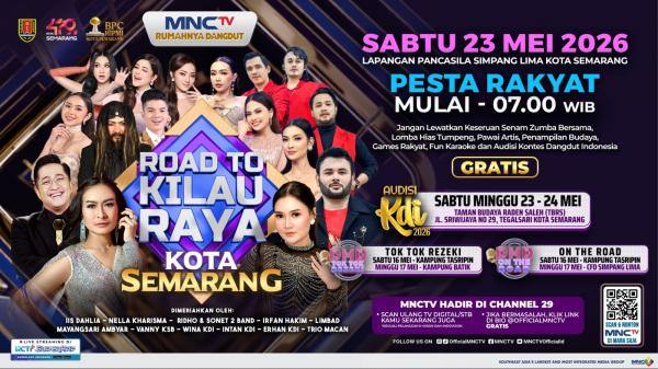 MNCTV Gelar Acara Musik Meriah di Semarang