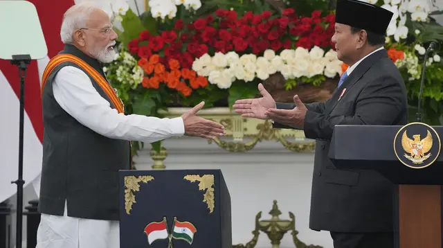 Prabowo dan PM Modi Ajak Dialog untuk Mengakhiri Konflik di Timur Tengah