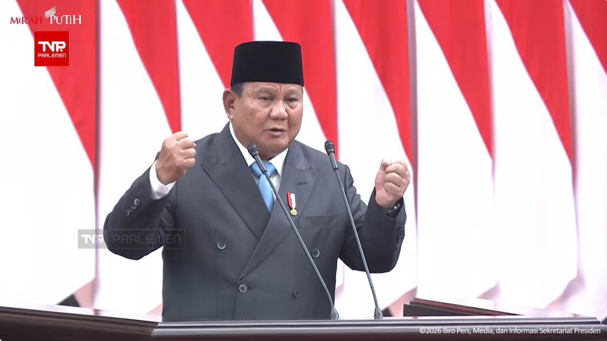 Prabowo: Ekonomi Indonesia Berlandaskan Gotong Royong