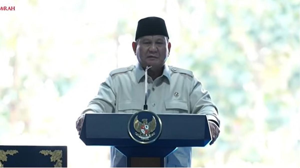 Prabowo Mengungkapkan Banyak Menteri yang Harus Dirawat di Rumah Sakit