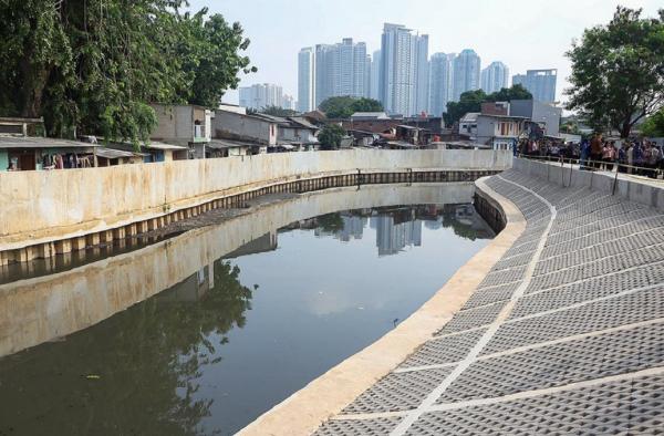Pramono Anung Apresiasi Penataan Kali Grogol sebagai Solusi Banjir