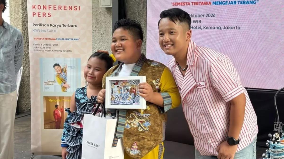 Krishna Sakti Luncurkan Dua Lagu Baru dengan Pesan Inspiratif