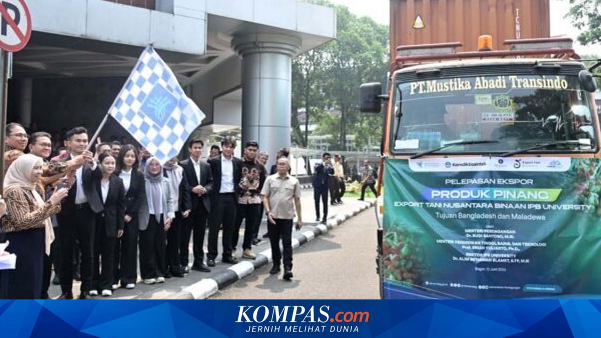 Startup IPB University Ekspor Pinang ke Bangladesh dan Maladewa