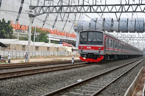 Stasiun KRL Jakarta International Stadium Beroperasi Hingga Malam, Bisa Diperpanjang Saat Ada Acara