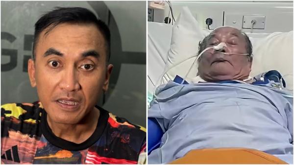Rico Ceper Menangis Saat Menjenguk Haji Bolot di Rumah Sakit, Momen Penuh Haru