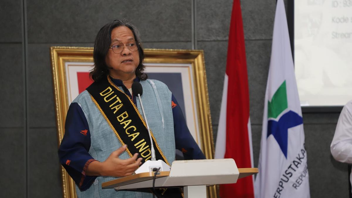 Gol A Gong Kembali Ditetapkan Sebagai Duta Baca Indonesia 2026