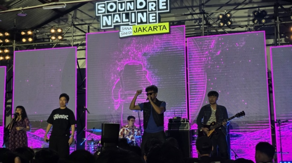 The Upstairs Tampilkan Energi Musik dan Cerita Kehidupan Urban di Soundrenaline 2026