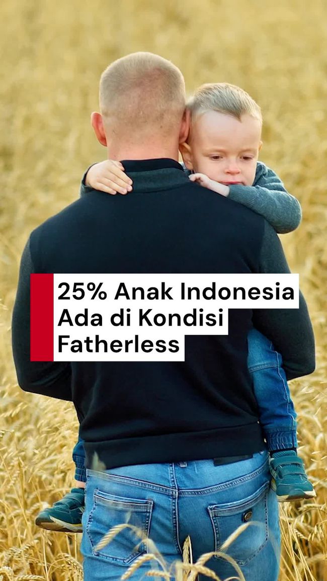 Satu dari Empat Anak di Indonesia Hidup Tanpa Ayah