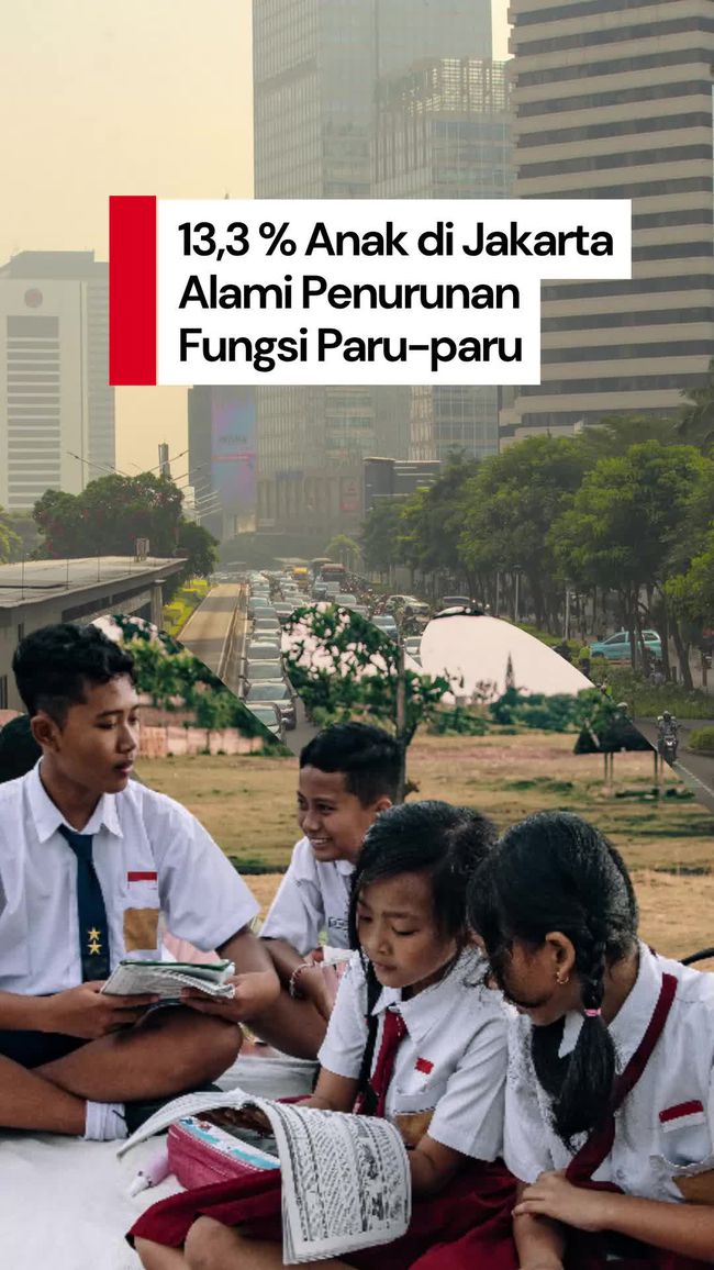 Video IDAI: 13,3% Anak yang Terlihat Sehat Mengalami Penurunan Fungsi Paru-paru