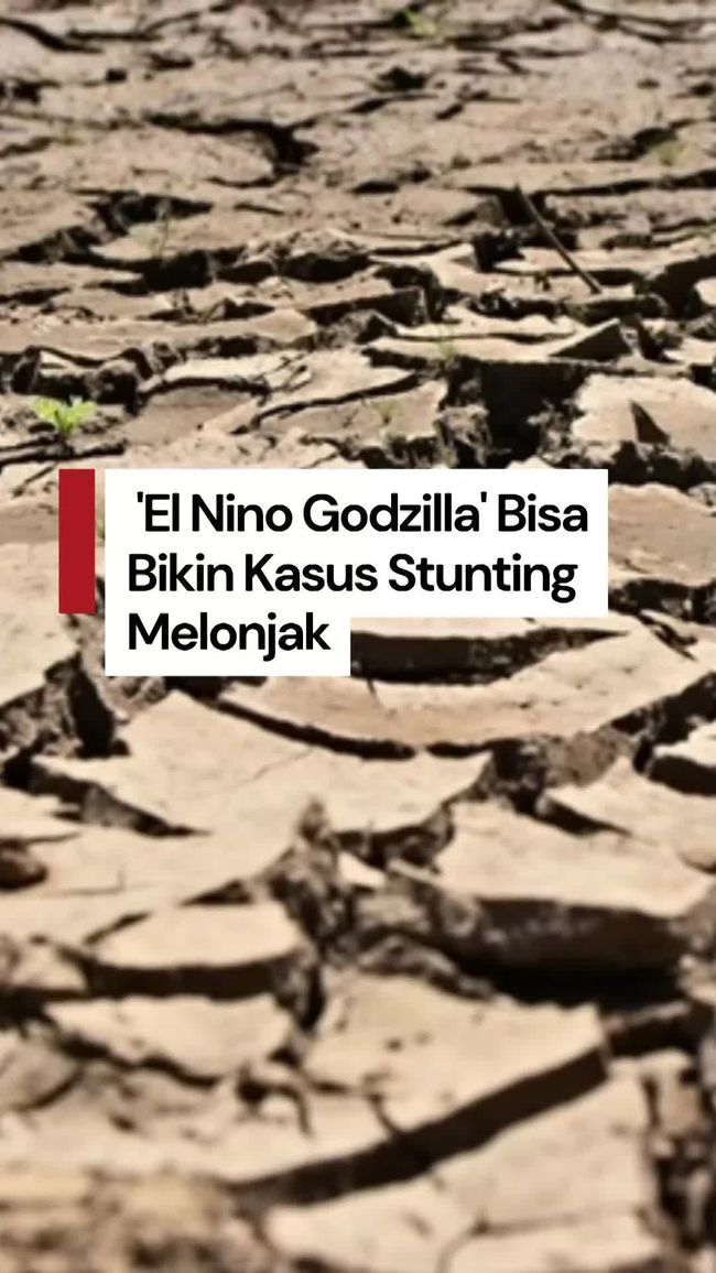 El Nino Godzilla Diprediksi Meningkatkan Kasus Stunting Hingga 25 Persen