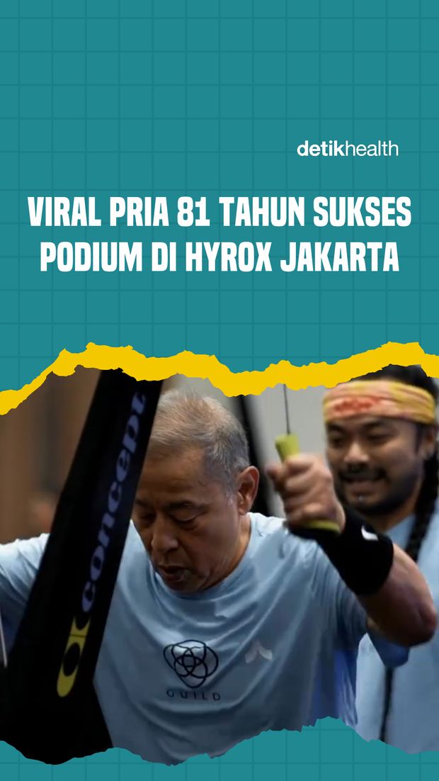 Pria Berusia 81 Tahun Sukses Menaklukkan Hyrox Jakarta dengan Latihan Intensif